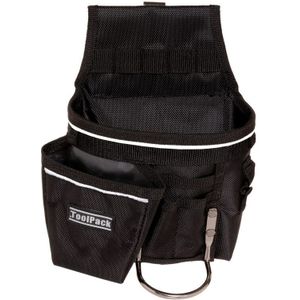 Toolpack heavy duty gereedschapstas 20x26 - professionele gereedschapshouder / gereedschapsholster