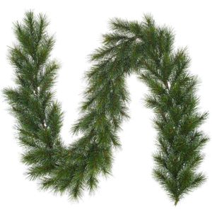 Black Box Glendon kerstguirlande | groen met bevroren details | 270cm | Hoogwaardige kerstslinger met 150 takjes