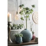 Bloempot - Grijs - Keramiek