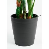 Mica Decorations Philodendron Kunstplant - H120 x Ø80 cm - Groen