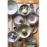 Mica Decorations - Tabo Schaal - Grijs - Keramiek - Hittebestendig tot 180 °C