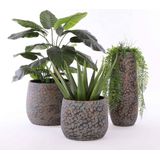 Mica Decorations Clemente Vaas - H35 x Ø17,5 cm - Terracotta - Koper