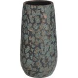 Mica Decorations Clemente Vaas - H35 x Ø17,5 cm - Terracotta - Koper
