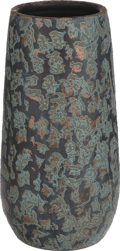 Mica Decorations Clemente Vaas - H35 x Ø17,5 cm - Terracotta - Koper