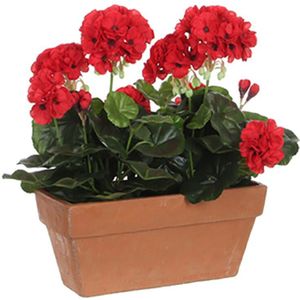 Mica Decorations - Kunst Geranium Plant - Balkon - UV-bestendig