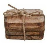 Duko onderzetter bruin 4 stuks