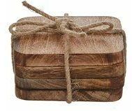 Duko onderzetter bruin 4 stuks