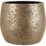 Mica Decorations Clemente Bloempot H15,5 x Ø19,5 Terracotta Goud
