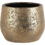 Mica Decorations Clemente Bloempot H15,5 x Ø19,5 Terracotta Goud