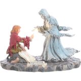 Luville Efteling Miniatuur Meisje met Zwavelstokjes - L10 x B7 x H7 cm
