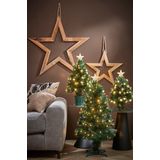 Luca Lighting - Mercury - Kunstkerstboom - Groen - H60 x Ø30 cm - Fibre Optic Verlichting