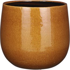 Mica Decorations Pablo Bloempot - H20 x Ø25 cm - Oker