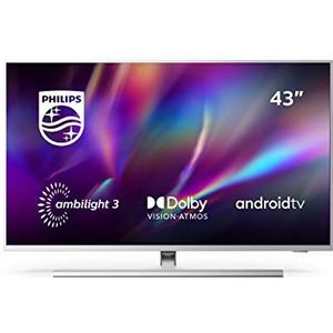 Philips 43PUS8545/12 - 43 inch - 4K LED - Dolby Vision Dolby Atmos - Ambilight (2020)