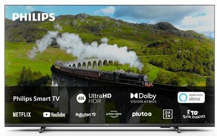 Philips 7600 series 43PUS7608/12 tv 109,2 cm (43") 4K Ultra HD Smart TV Wifi Antraciet, Grijs