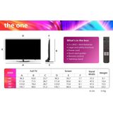 Philips The One 75PUS8909/12 - 75 inch - 4K LED - 2024