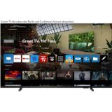 Philips 75PUS7609 4K LED Smart TV - 75-Zoll Display mit Pixel-präziser Ultra HD, Titan OS Plattform und Dolby Atmos-Klang - Funktioniert mit Alexa und Google Sprachassistent – Anthrazitgrau