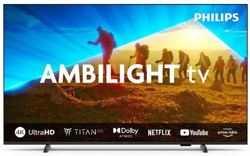 Philips - 55PUS8009 - 4K LED TV - Zwart - 55 Inch