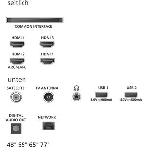 Philips - 48oled760 - 4K Oled Ambilight Tv - 48 Inch - Zwart