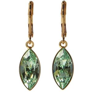 Otazu - Blossom - Oorbellen - Goudkleurig - Met Swarovski Kristallen