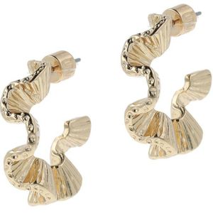 Otazu - Squiggle - Oorbellen - Goudkleurig