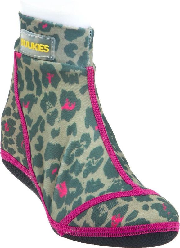 Duukies - Kids Beach Sokken - Neopreen - Luipaardpatroon - UV-bescherming 50