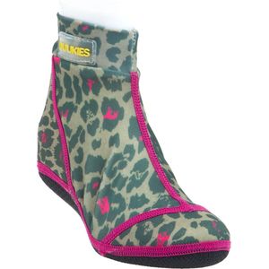 Duukies - Keet - Watersokken - Grijs - Luipaardprint - UPF50+ UV-bescherming
