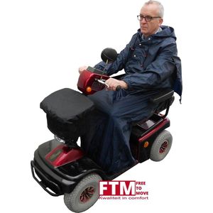 Regencape - Zonder Voering - Scootmobiel - L