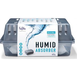 Lafita Vochtvanger - 1 stuk - 900 gram - bevat 2 navullingen - stevige bak - made in NL