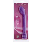 Paarse G-spot Vibrator met Strass Steentjes