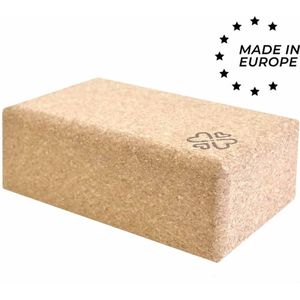 Love Generation ● Yoga Blok Kurk ● Medium ●  7.5 X 12 X 22 cm