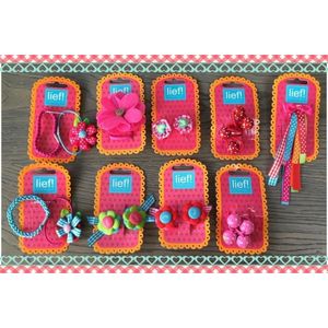 Lief Lifestyle! Mooi Haaraccesoires pakket! Haarelastiekjes!