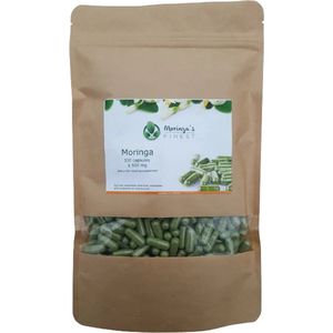 Moringa's Finest - Moringa Capsules - 300 Stuks - 500 mg
