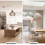 Lightswing® - Single - Ophangsysteem voor Hanglamp - Mat Wit