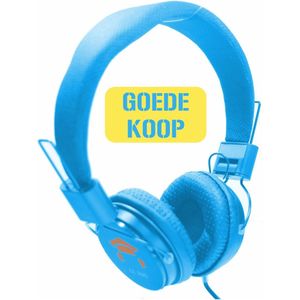 DKT -Eduline Skooli Hoofdtelefoon blauw zachte hoofdband en zachte oorschelpen DKT-KT898BL (schoolklas, school, onderwijs)