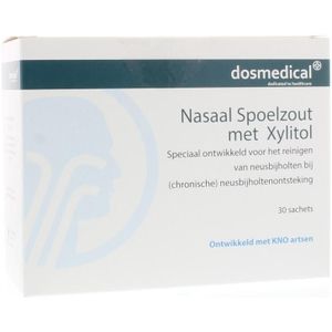 Dos Medical Nasaal Spoelzout+Xylitol Zakje 30X6,5G
