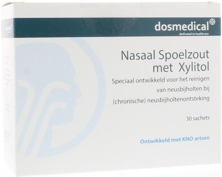 Nasaal Spoelzout - Xylitol - Sachetdos - 20 Sachets
