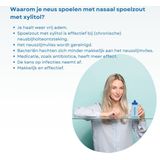 NasoFree - Nasaal Spoelzout - Met Xylitol - 60 Sachets