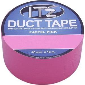 IT'z duct tape - Pastel roze - 10m