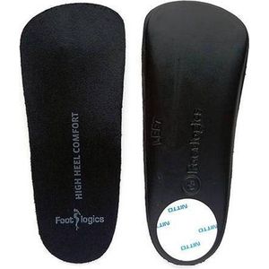 Footlogics High Heel Comfort - Inlegzolen - Ondersteuning en comfort in hoge hakken - Zere tenen, vermoeide rug, zware benen, eksterogen & likdoorns, pijnlijke kuiten & knieën (XS (35-37))