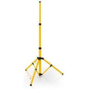 Uitschufbaar statief 1 voudig t.b.v. led bouwlampen max. 1x30Watt