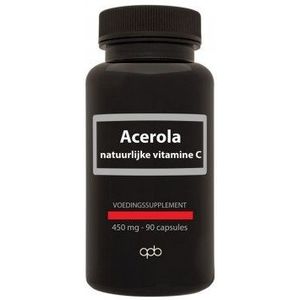 Apb Holland Acerola vitamine C 90 capsules (houdbaar nov.2022)