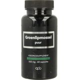 Apb holland Groenlipmossel 550mg puur 60 Vegetarische capsules