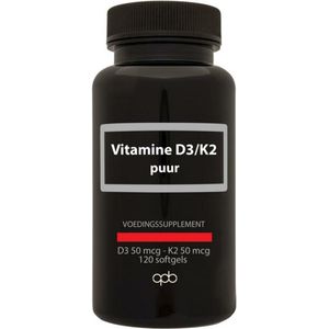 Apb Holland Vitamine D3 & K2 120 softgels
