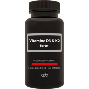 Apb Holland Vitamine D3 & K2 120 softgels