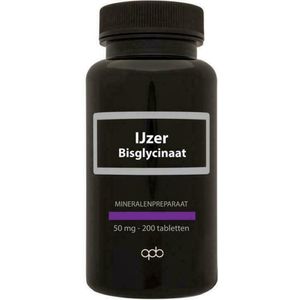 Apb Holland ijzer bisglycinaat 50 mg 200 tabletten
