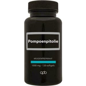 Apb Holland Pompoenpitolie omega 6/9 1000 mg puur 120sft