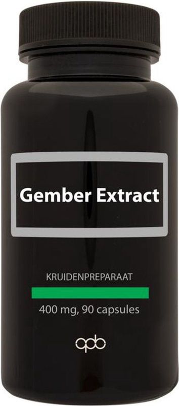 APB Holland Capsules Natuurlijke Producten Gember Extract 400mg