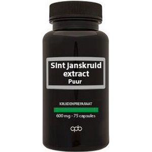 Apb Holland Sint janskruid extract 600 mg puur 75 vcaps