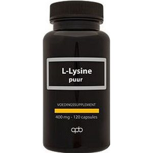 Apb Holland L-Lysine 400 mg puur 120 capsules