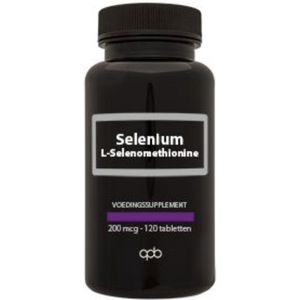 Apb Holland Selenium - L-Selenomethionine 200mcg 120tb